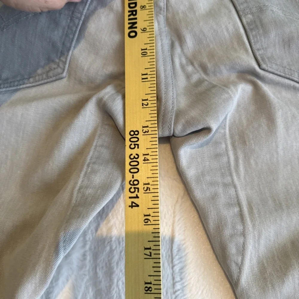 Levi's 511 Reinforced Crotch Gray Jeans Size 33 X 30 Cowboy,Work,Buttonfly Jeans
